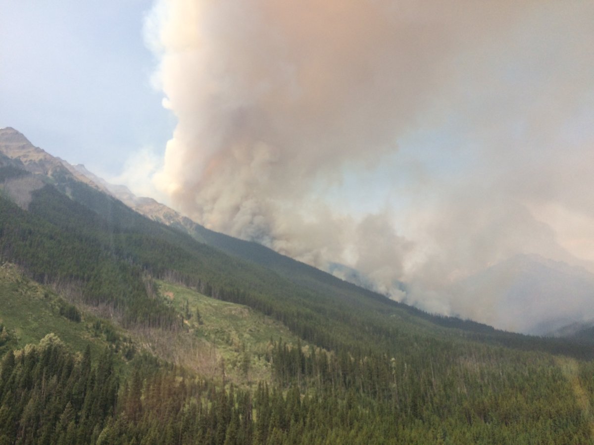 Fire officials in British Columbia say 158 fires are still burning in that province.
