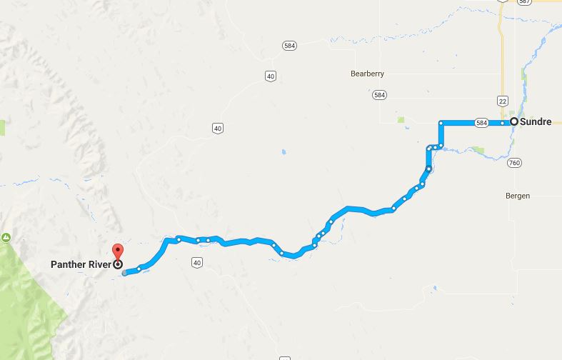 A man is recovering in hospital in Sundre after being reportedly attacked by a bear in the panther River area. 