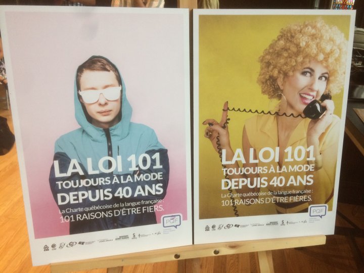 40 years ago today, the PQ introduced Bill 101 in Quebec Montreal