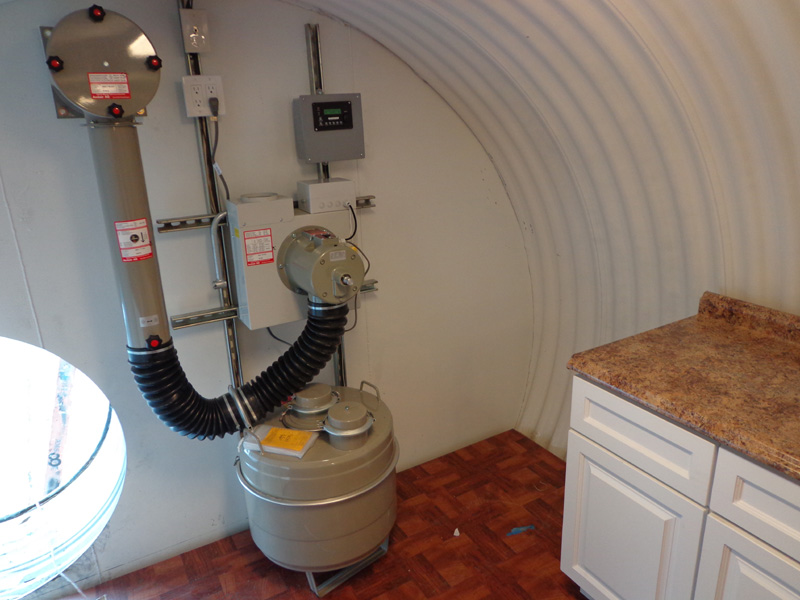 Hubbard said shelters can be either solar or generator powered.