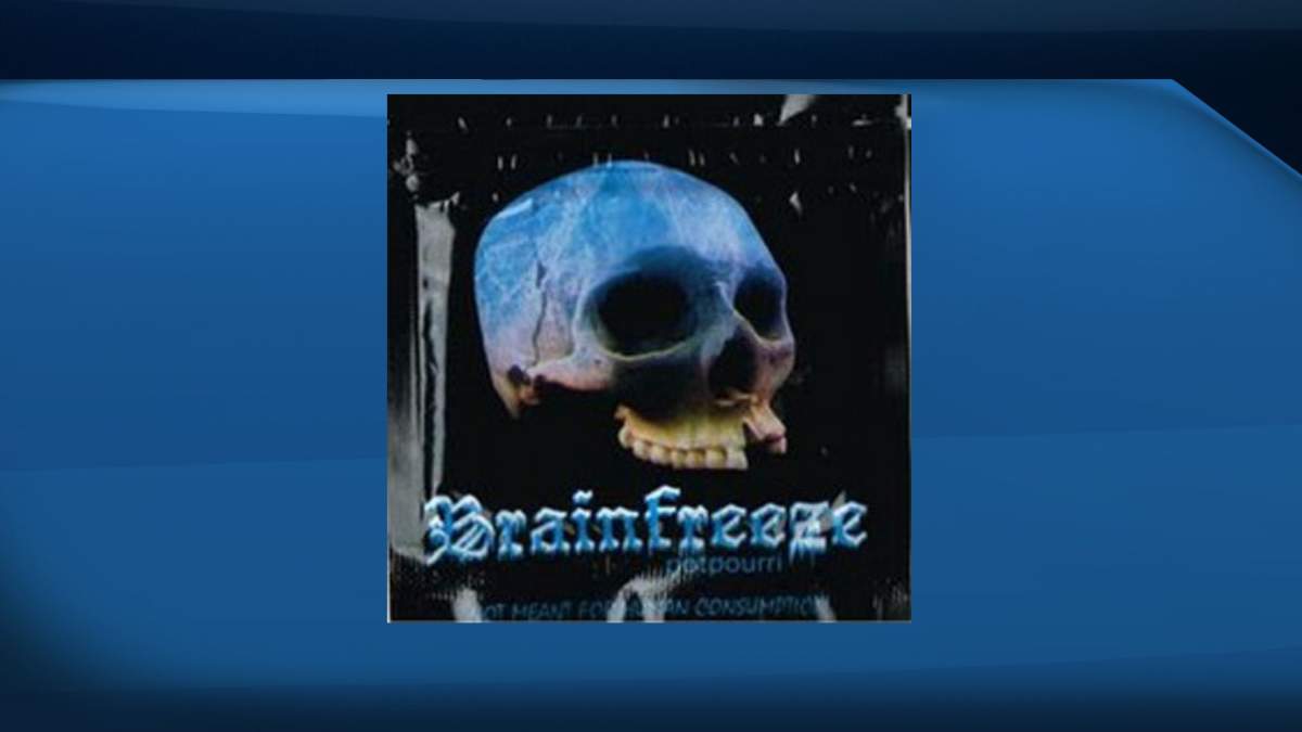 Health Canada is warning Edmontonians about this product that contains synthetic cannabinoids.