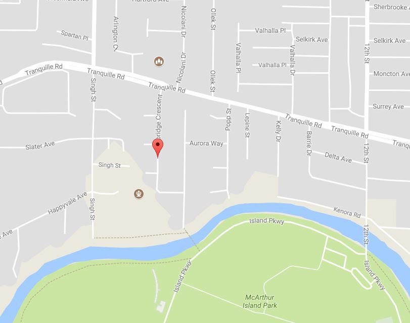Cambridge Crescent is the site of a police situation in Kamloops Tuesday morning.