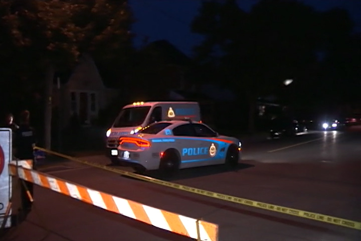 Peterborough police shut down a city street following an alleged home invasion Aug. 29. 