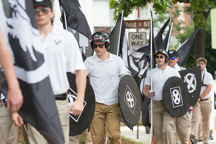 PHOTOS: White Nationalists Clash With Anti-racism Activists Following ...