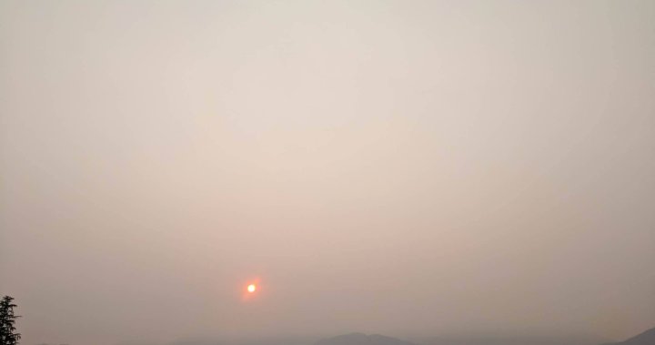 Wildfire smoke prompts new air quality advisory for eastern Fraser Valley