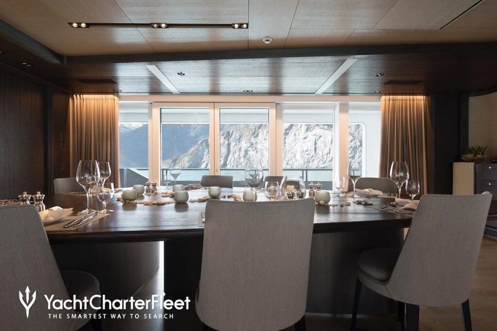 The “Cloudbreak,” a luxury yacht that was docked in Victoria on Aug. 29, 2017.