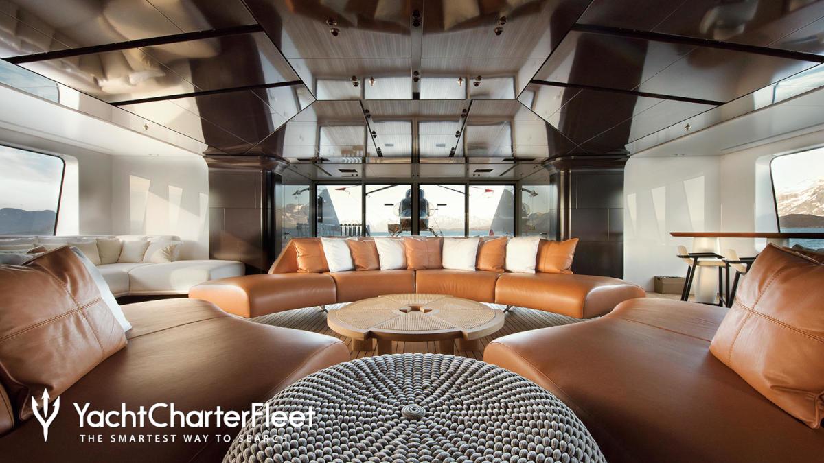 The “Cloudbreak,” a luxury yacht that was docked in Victoria on Aug. 29, 2017.