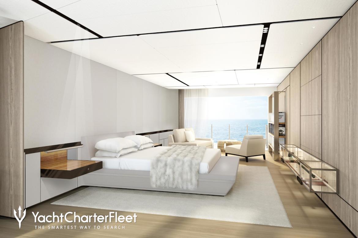 The “Cloudbreak,” a luxury yacht that was docked in Victoria on Aug. 29, 2017.