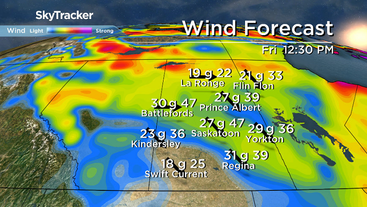 Cooler northwesterly winds slide into the area to start September on Friday.