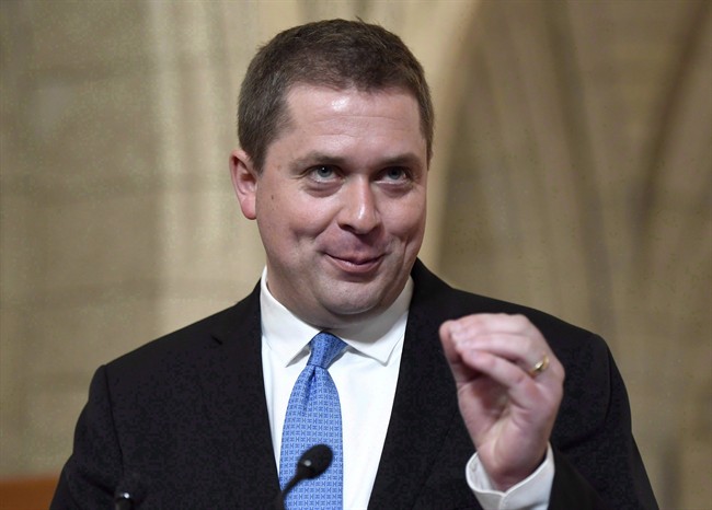 Conservative Party leader Andrew Scheer.