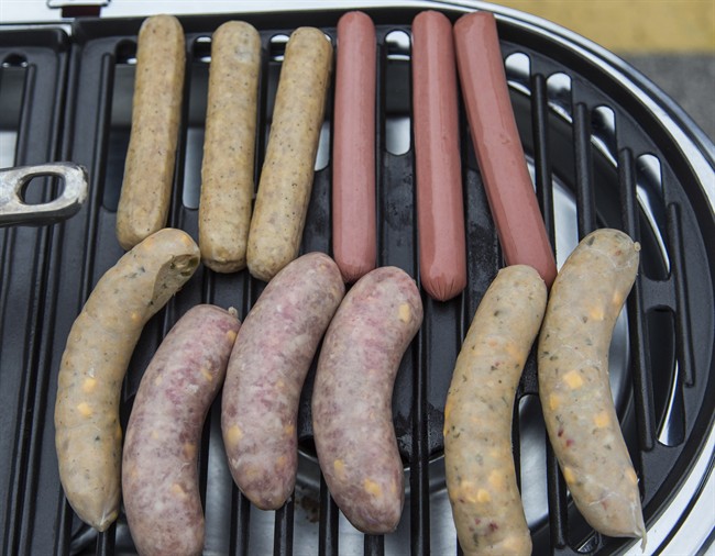 It wasn't clear if any dogs had ingested the sausage pieces.