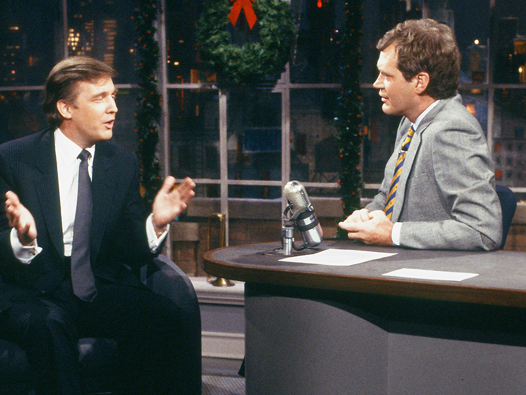 Donald Trump, David Letterman