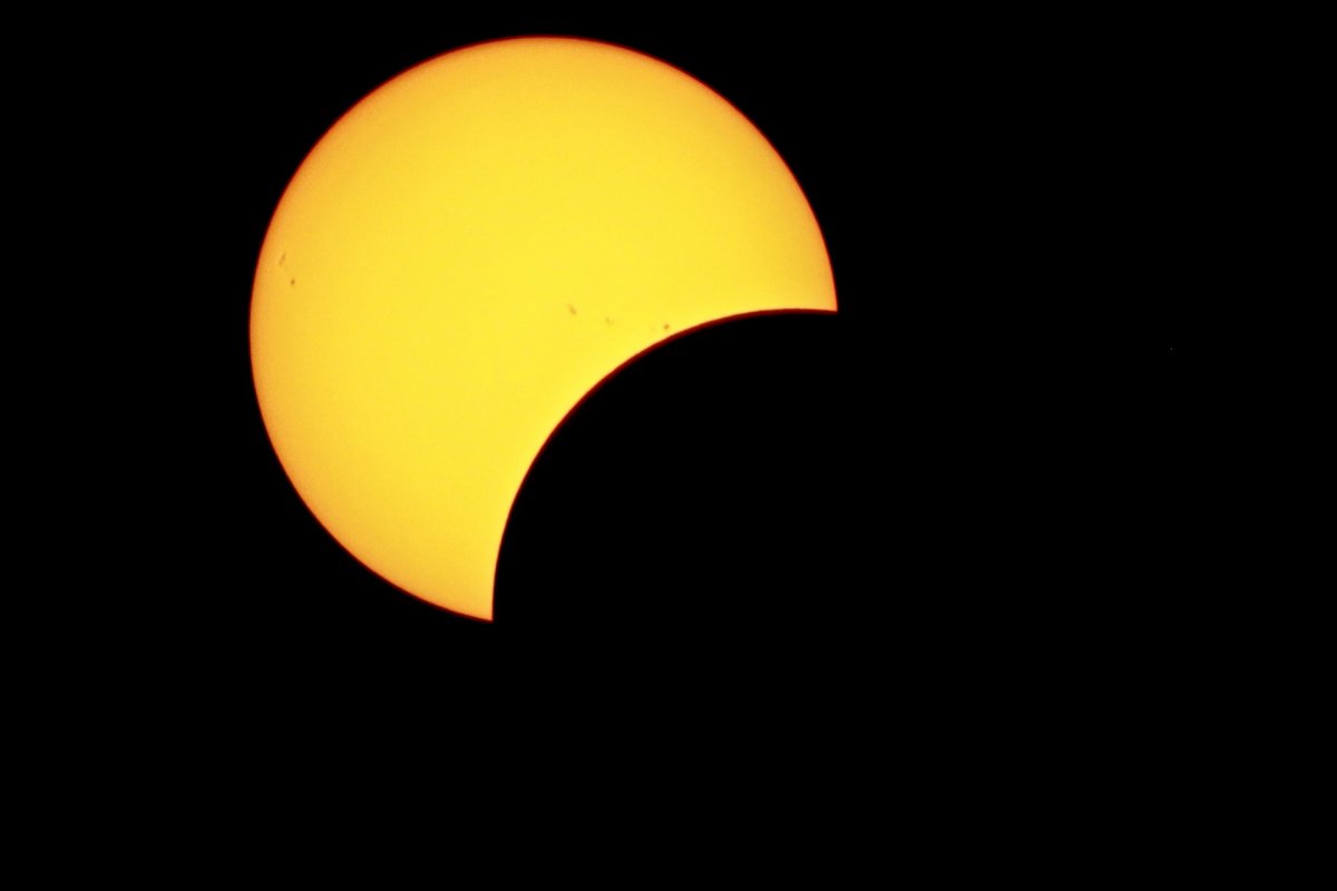 Views of the eclipse from GrandPré, Nova Scotia Globalnews.ca