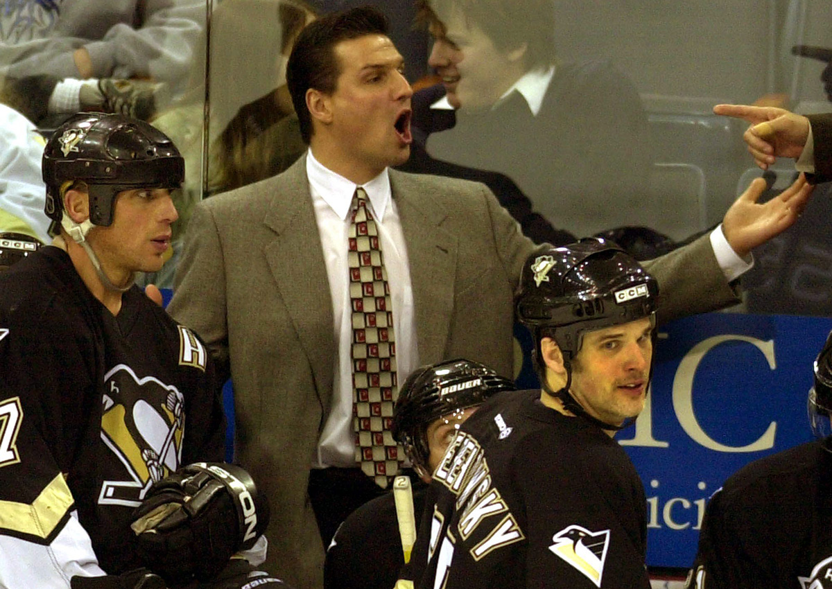Eddie Olczyk spent time coaching the Pittsburgh Penguins.