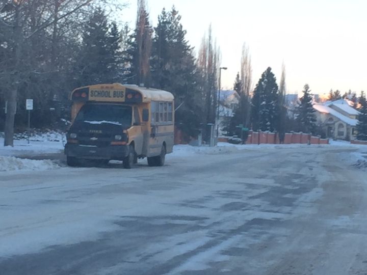 Edmonton school bus