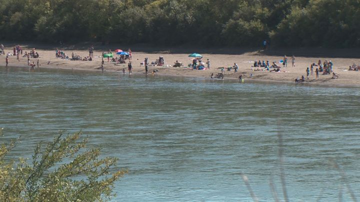 Edmonton Riverkeeper tests water quality at accidental beach - image