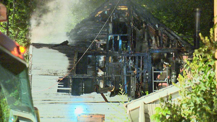 A total of 20 Saskatoon firefighters attended a house fire during the early hours of Tuesday morning.