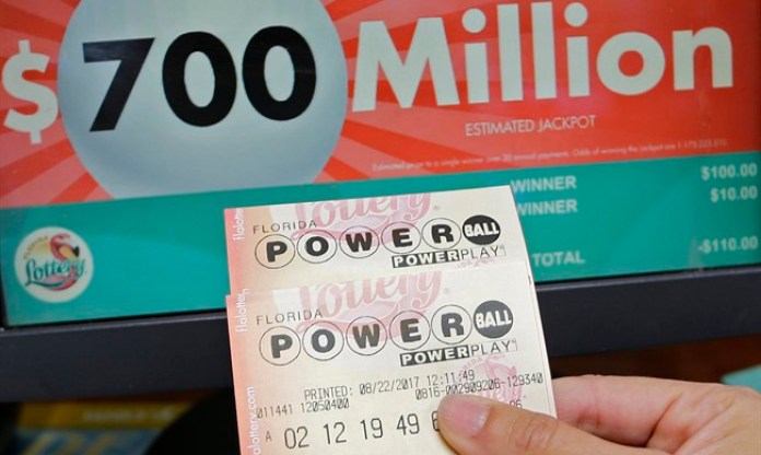 Powerball lottery tickets editorial stock image. Image of dates - 84464374