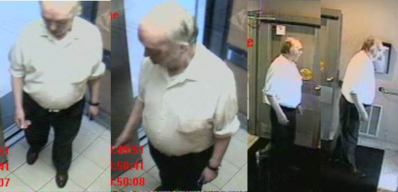 Surveillance pictures of Franjo Sankovic.