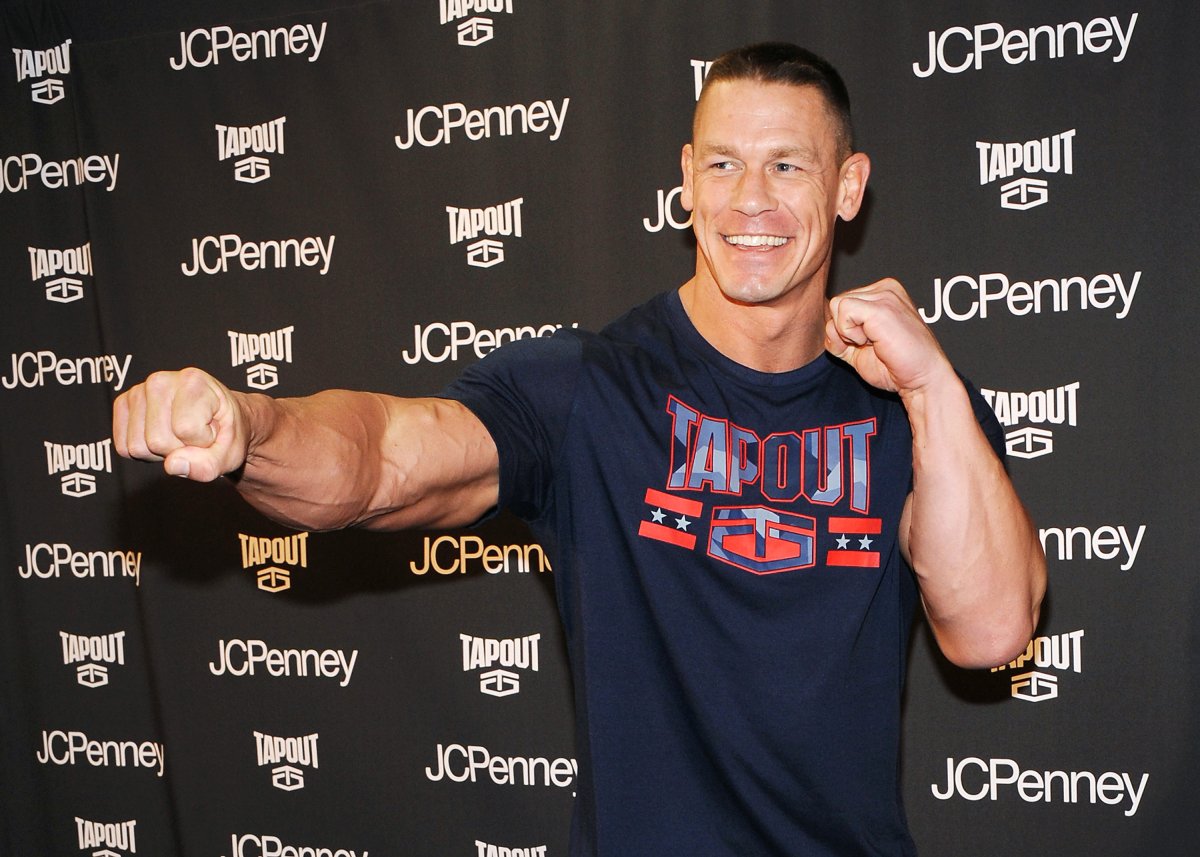 John Cena launches Tapout Fitness Gear at Tapout Fitness on January 23, 2017 in New York City.