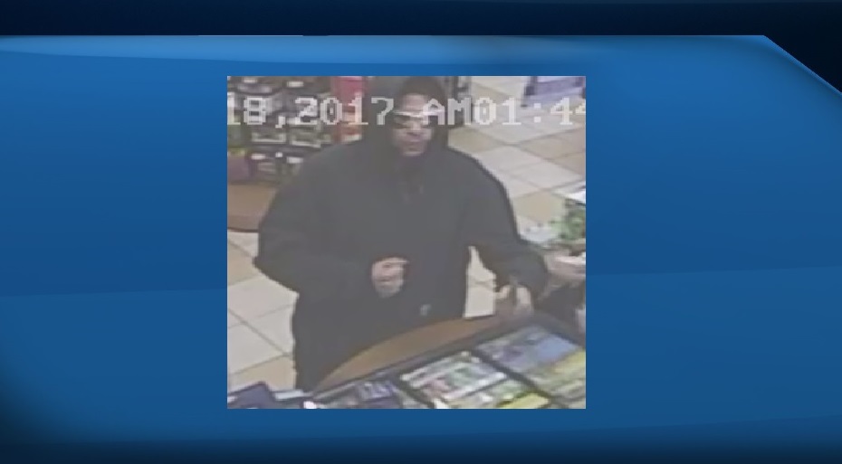 Lethbridge police release photo of suspect sought in robbery ...
