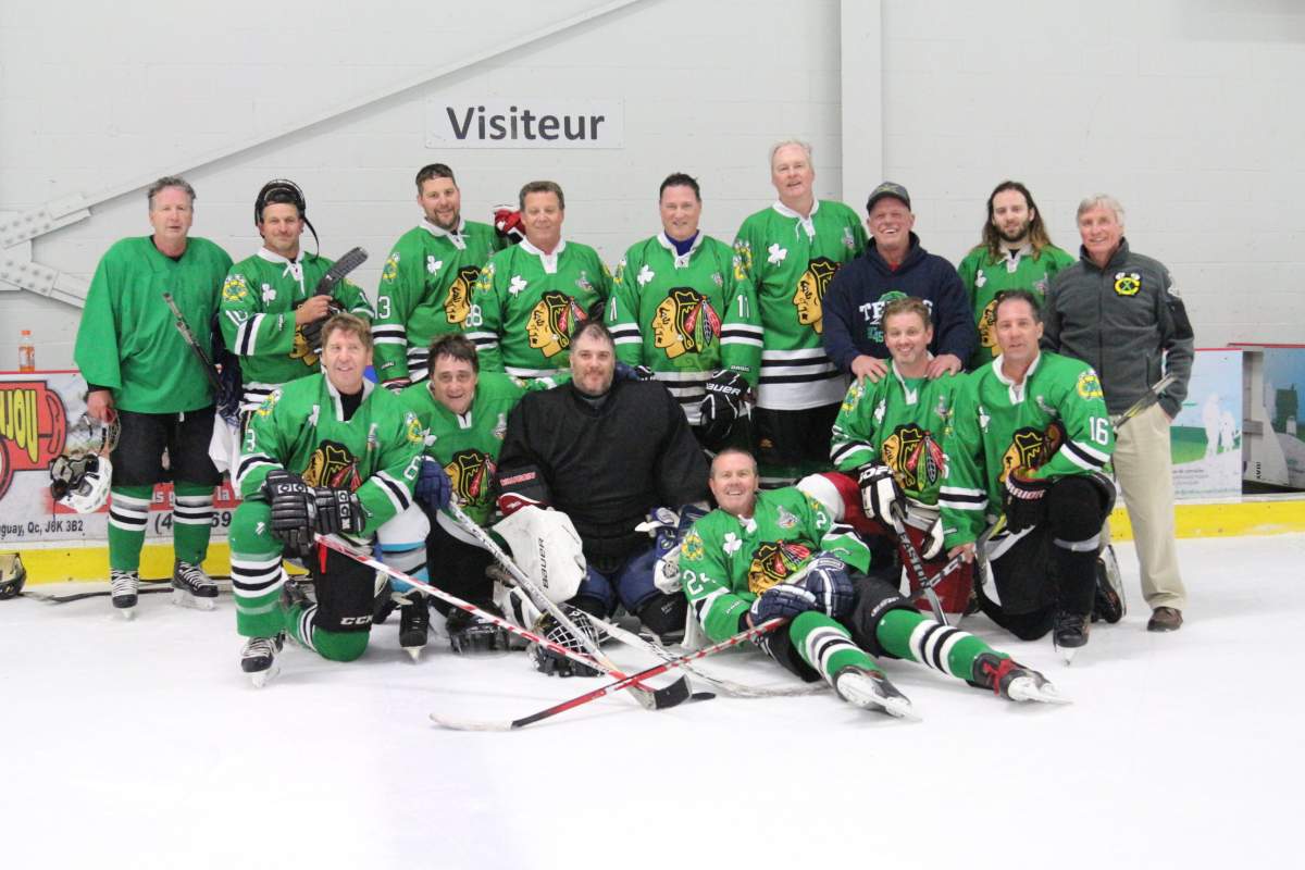 HSB Hockey Alumni Fogies is made up of players who graduated through the 70's, 80's and 90's - for now.