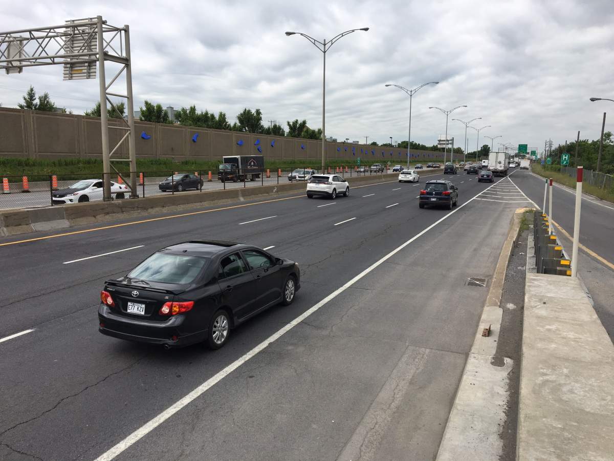 Partial and complete road closures are coming to Highway 20 in Montreal, Monday, Aug. 7, 2017.