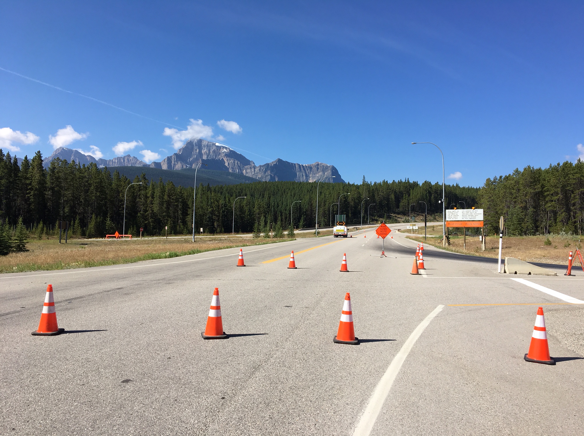 Highway 93 Open To B.C. Alberta Border Following Closure Due To ...