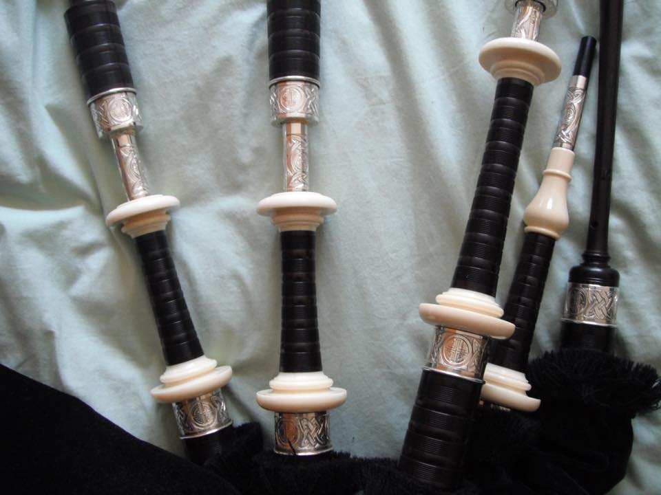 Jeff McCarthy says his bagpipes were stolen out of his car, Monday, July 31, 2017.