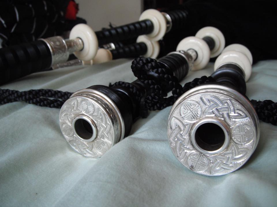 Jeff McCarthy says his' bagpipes were stolen out of his car, Monday, July 31, 2017.