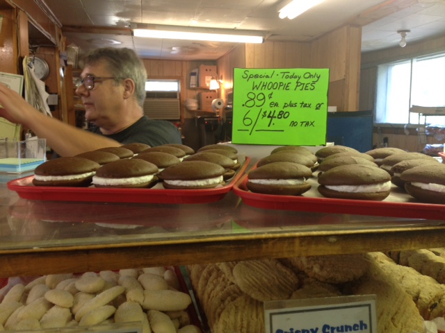 The Goody Shop and Bakery owner Shawn Coffey prepares for student business Thursday.