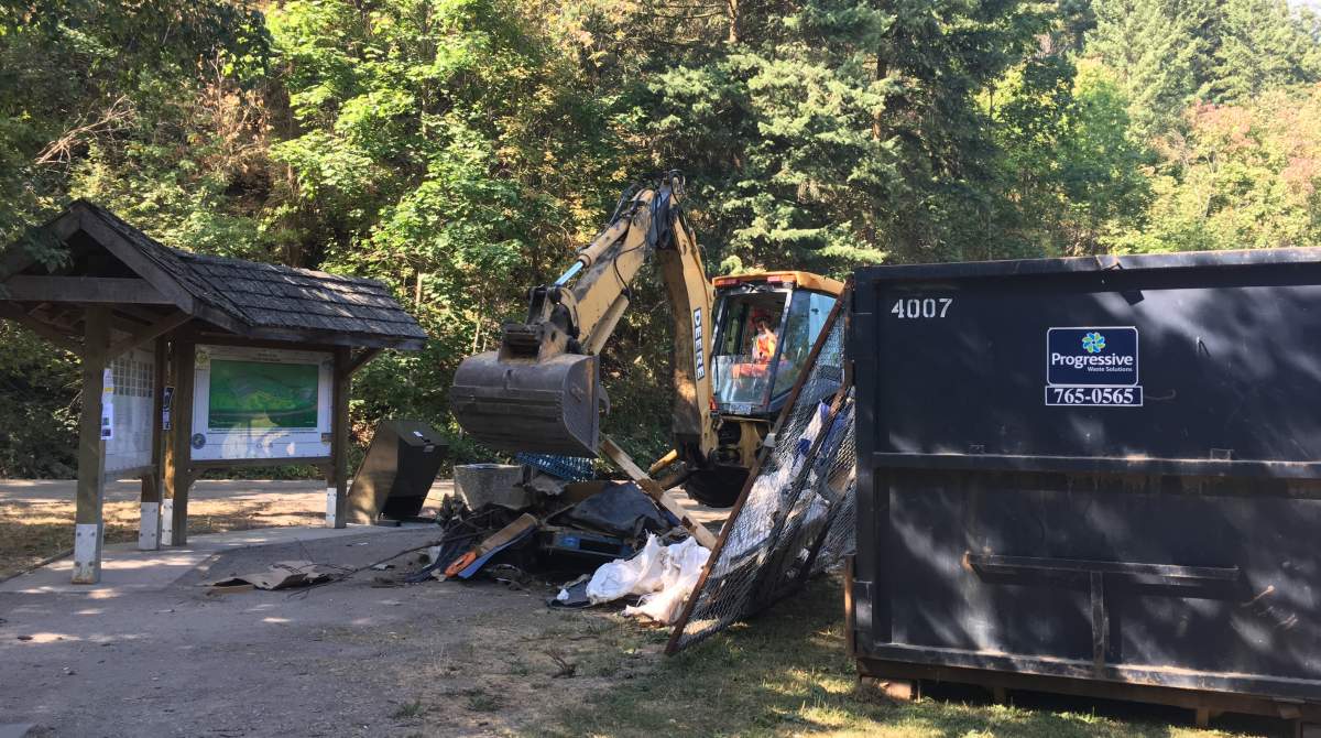 Vernon cracking down on Polson Park homeless camps - image