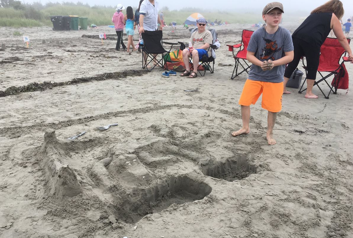 This 11-year-old and his family come from Moncton almost every year for the competition.