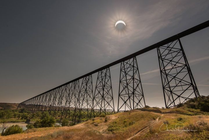 Lethbridge viral eclipse photo