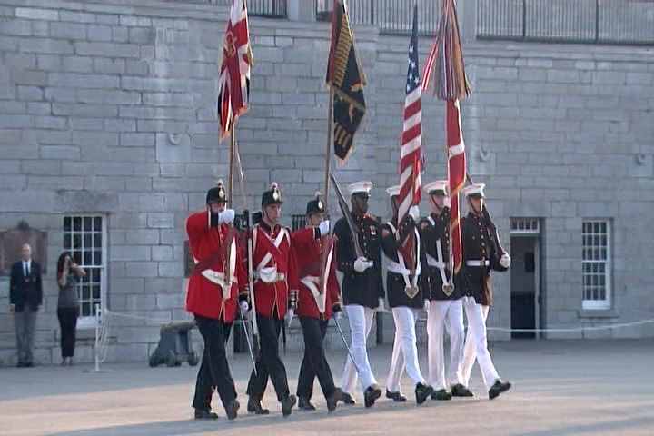 The Fort Henry Guard has been preparing all summer for the visit by the U.S. Marine Corps, which usually takes place every other summer.