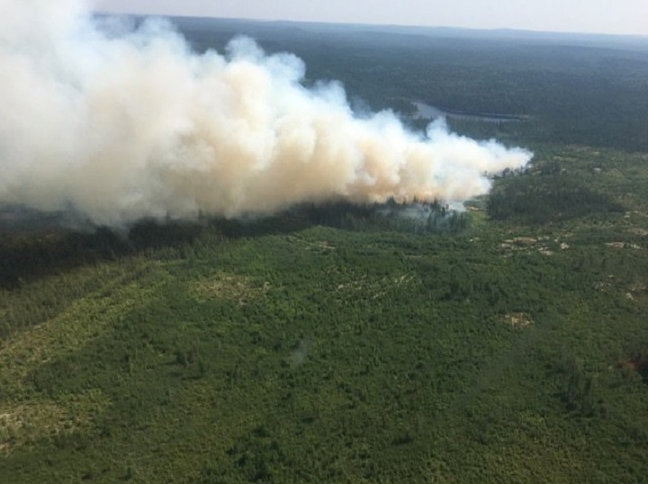 Smoke from a growing number of forest fires in northwestern Ontario has prompted the evacuation of community members from a First Nation in the region.