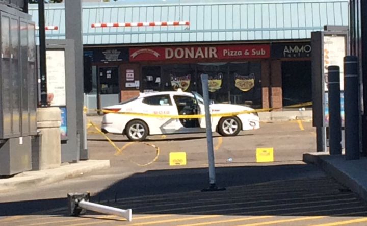 Police say they are investigating a suspicious death in northwest Edmonton after a man’s body was discovered in a strip mall parking lot at 142 Street and Yellowhead Trail early Saturday morning.