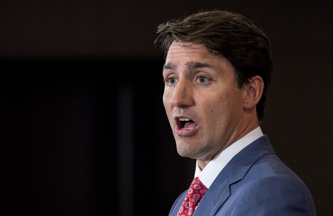 Justin Trudeau touched on carbon pricing during a Saskatoon fundraising speech, saying it will help grow the economy in a clean and sustainable way.