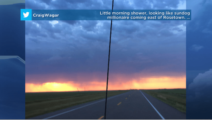 Scattered rain showers have lingered across the region over the first few days of August.