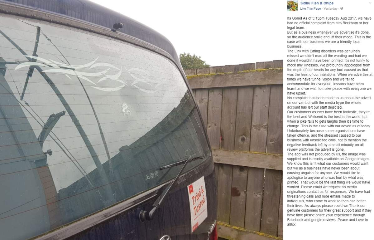 Victoria Beckham reportedly seeks legal advice after her image used in pizza ad - image