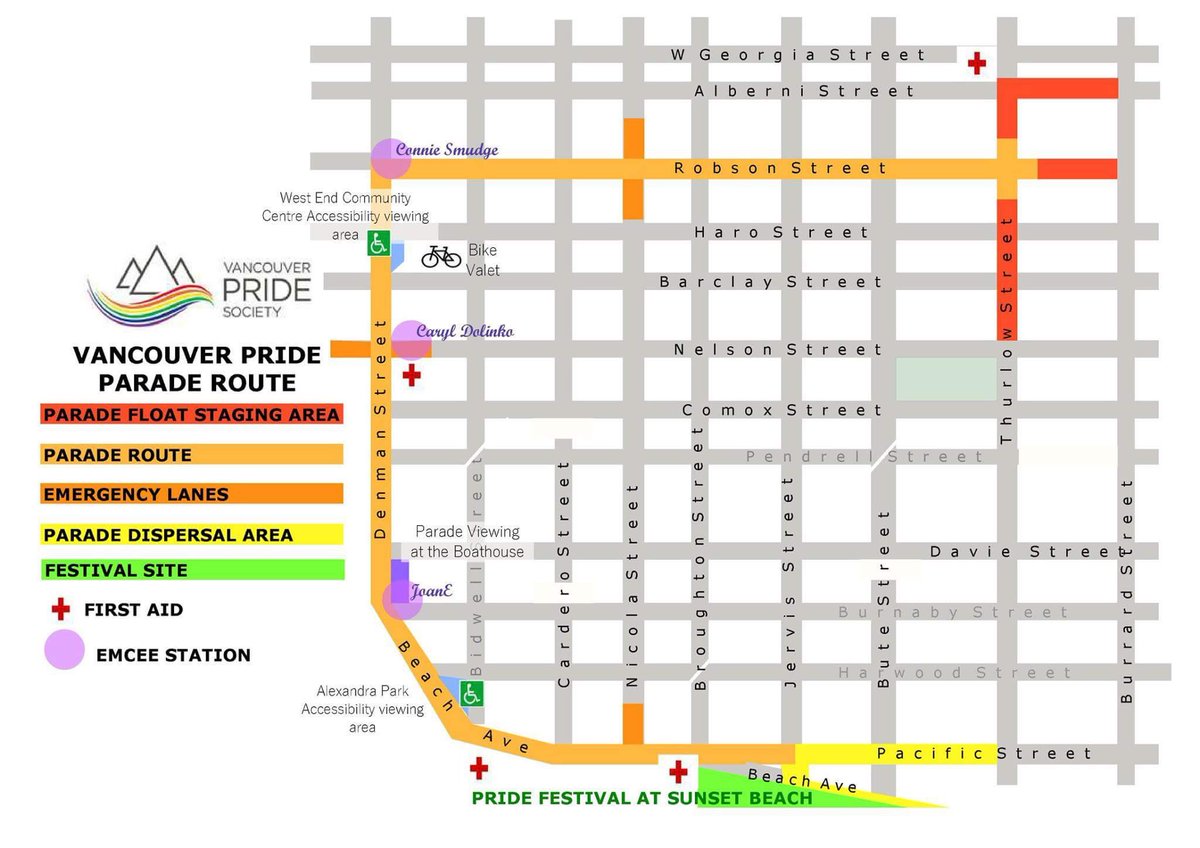 charlotte gay pride parade 2021 route map