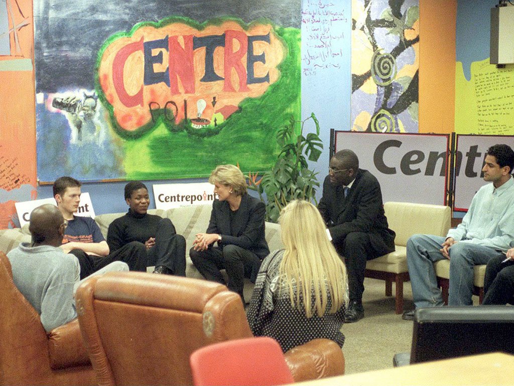 After her divorce, Princess Diana whittled down her humanitarian focus to a few causes. Among them was Centrepoint, a U.K. charity that supports homeless youth.