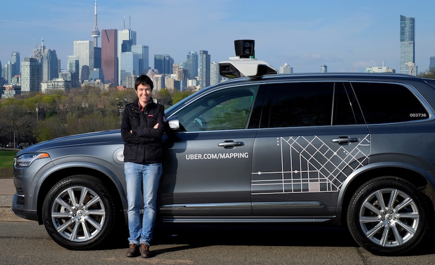 Raquel Urtasun, the head of Uber's Toronto Advanced Technologies Group that is researching self-driving cars, poses in a photo provided by Uber.
