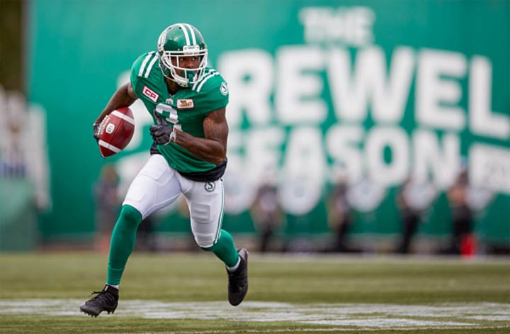 The Saskatchewan Roughriders sent international wide receiver Ricky Collins Jr. and a seventh-round selection in the 2018 CFL draft to the Hamilton Tiger-Cats.