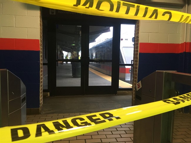 Vancouver Police say one person is in hospital after a stabbing in downtown Vancouver on Sunday.