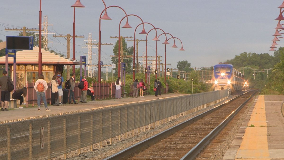 The Vaudreuil-Hudson RTM train at 6:30 p.m. broke down, Wednesday, Aug. 30, 2017.