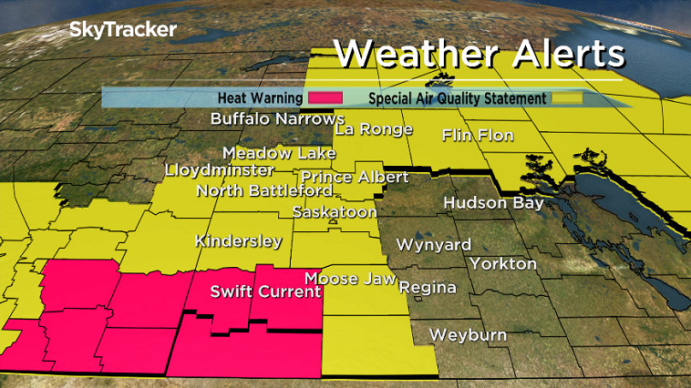 Saskatoon weather outlook: lightning, wind and fires within 1km of ...