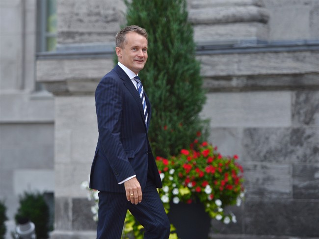 A group of Canadian veterans is expected on Parliament Hill on Thursday to protest what they call unfair treatment at the hands of the federal government, including Minister of Veterans Affairs Seamus O'Regan (pictured).