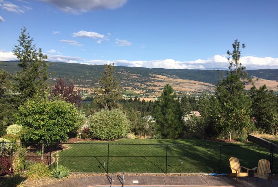 Clear skies in Kelowna this past Sunday as the valley received a brief reprieve from the smoke.