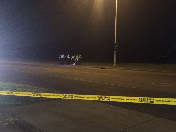 Police officers were called to a serious motorcycle crash in the area of 15 Avenue and 99 Street – by the South Edmonton Common Walmart – at 9:20 p.m. on Monday night.